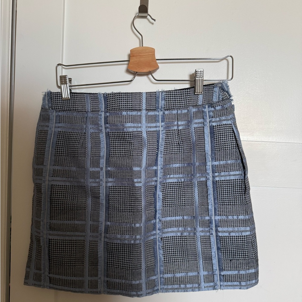 Versace RARE Houndstooth Mini Skirt - Picture 3 of 6